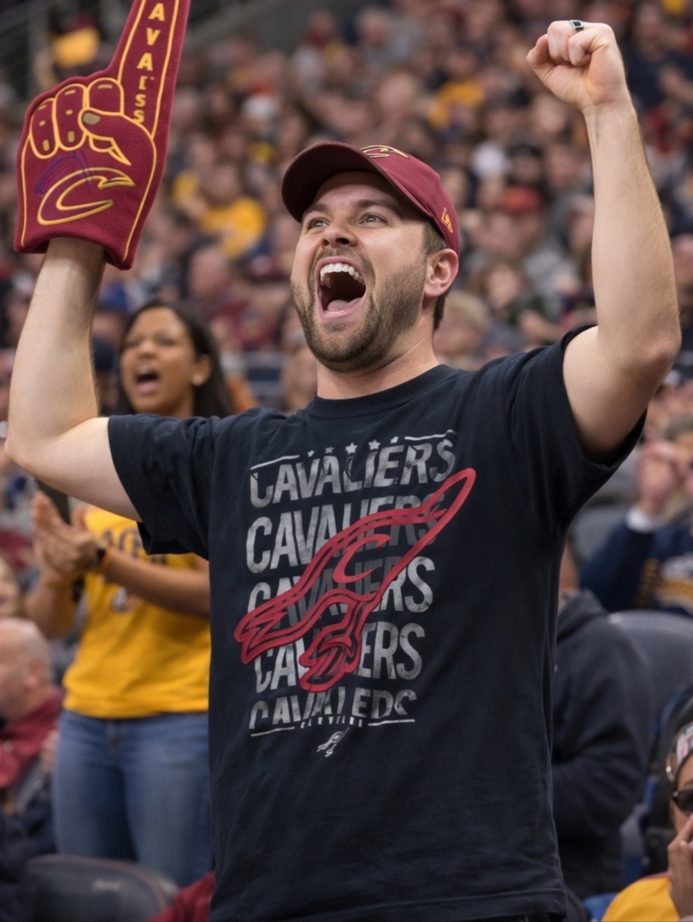 Cleveland Cavaliers‎ Unk NBA T-Shirt Size Large